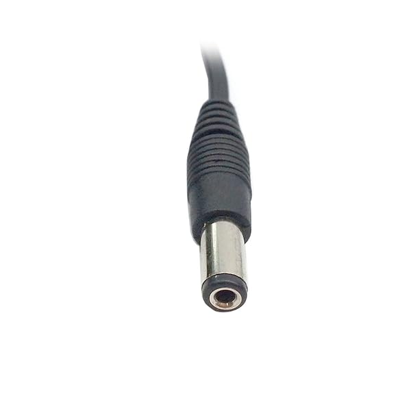 Buy Cablecc USB 2.0 Male A to 5.5x2.5mm DC Power Plug Cable - 80cm for Fast Charging - Image 8