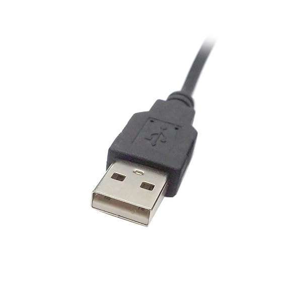 Buy Cablecc USB 2.0 Male A to 5.5x2.5mm DC Power Plug Cable - 80cm for Fast Charging - Image 9