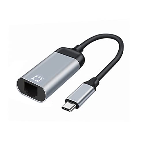 Cablecc USB-C to Gigabit Ethernet Adapter for Laptop USB3.1 1000Mbps Network LAN Cable - Image 2