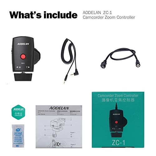 Camcorder Zoom Controller & Remote for Sony, Canon, Panasonic - 2.5mm Jack Cable Compatible - Image 9