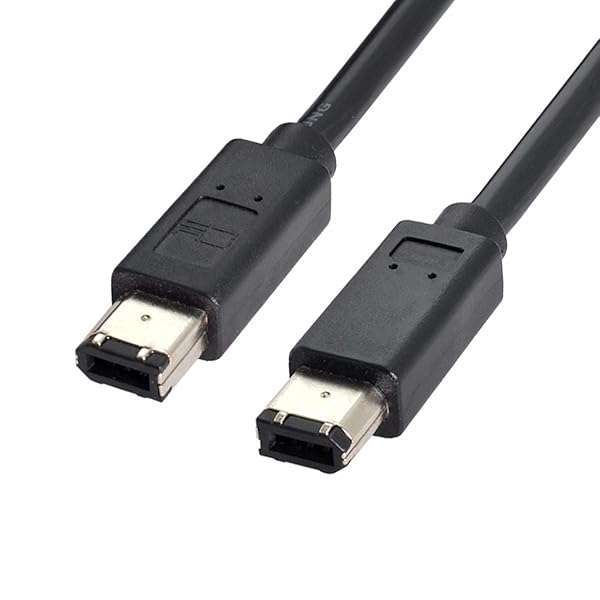 Chenyang FireWire 400 6-Pin to 6-Pin Cable 1.8m - High-Speed IEEE 1394 iLink Connection