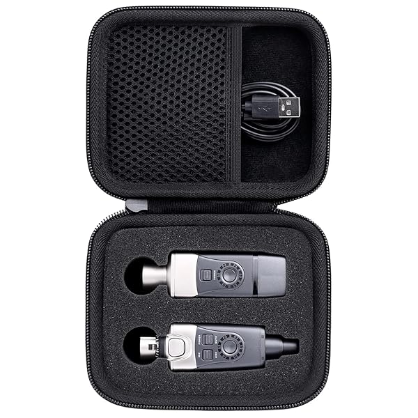 co2CREA Hard Case for Xvive U3 U3C Wireless Microphone System - Protect Your XLR Transmitter & Receiver