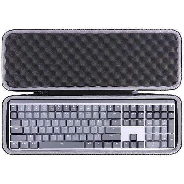 co2CREA Hard Case for Logitech MX Mechanical Keyboard - Durable Protection & Stylish Design