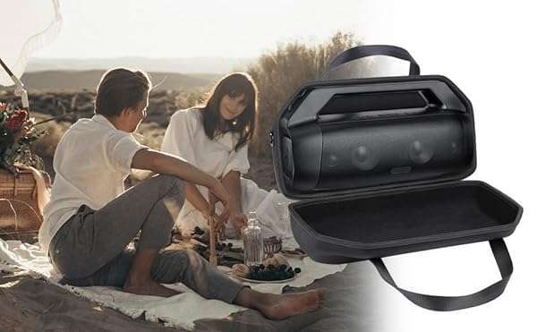 co2CREA Hard Case for Soundcore Motion Boom Plus - Durable Outdoor Speaker Protection - Image 8