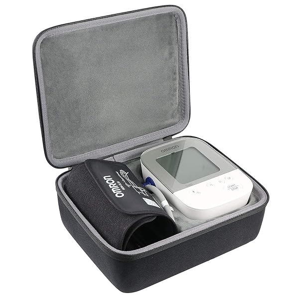 co2CREA Hard Case for OMRON Blood Pressure Monitor Upper Arm Cuff Portable Travel Case Replacement for BP5250 BP7250 HEM-7156 HEM-7155T
