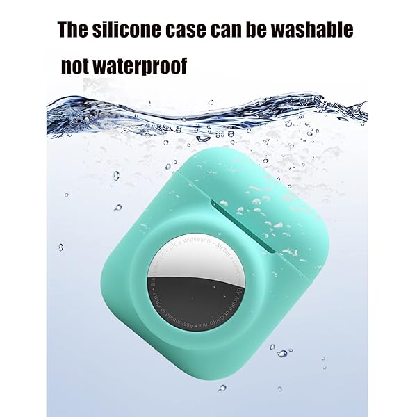 Glow in the Dark Airpods 1st 2nd Case with Airtag Holder 2 in 1 Anti-Scratch Anti-Fall Anti-Lost Cover Skin Glow Blue - Image 8