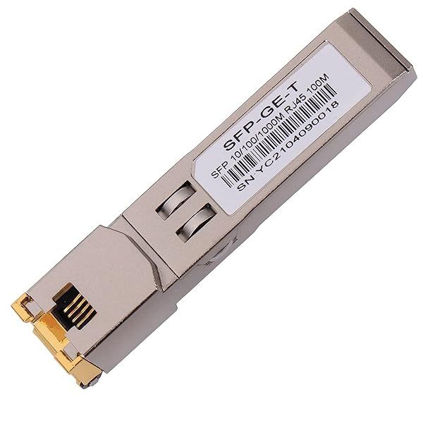 1000BASE-T Gigabit SFP to RJ45 Transceiver for Cisco, Meraki, Ubiquiti & More - 1.25G SFP-T CAT5E/CAT6 Up to 100m