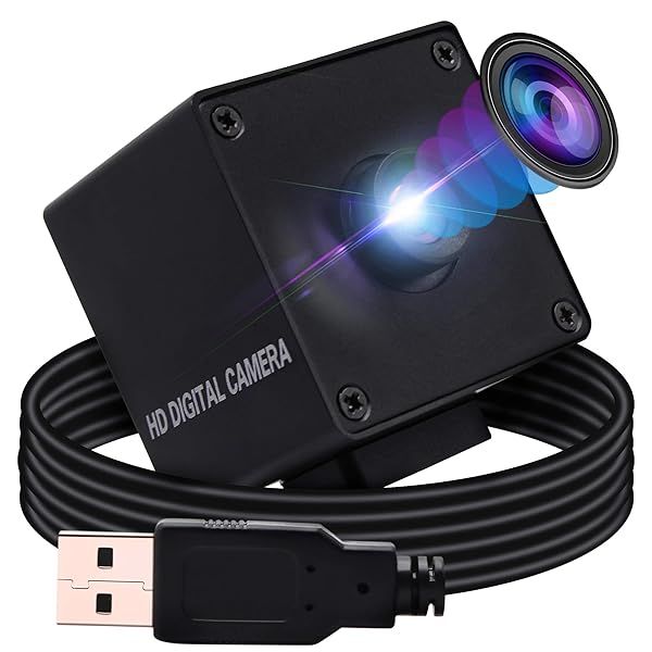 1080P USB Autofocus Webcam for PC & Raspberry Pi - High Speed, 100fps, Wide Angle UVC Camera