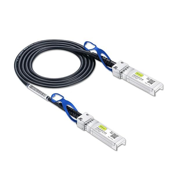 10Gtek 25G SFP+ DAC Cable 25GBASE-CR SFP28 to SFP28 Passive Direct Attach Copper Twinax Cable 2 Meter for Mellanox MCP2M00-A002
