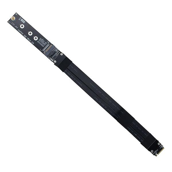 10Gtek M2 NVMe SSD Extension Cable 280mm PCI-E 30 x4 Full Speed Solid State Drive Extension Cable