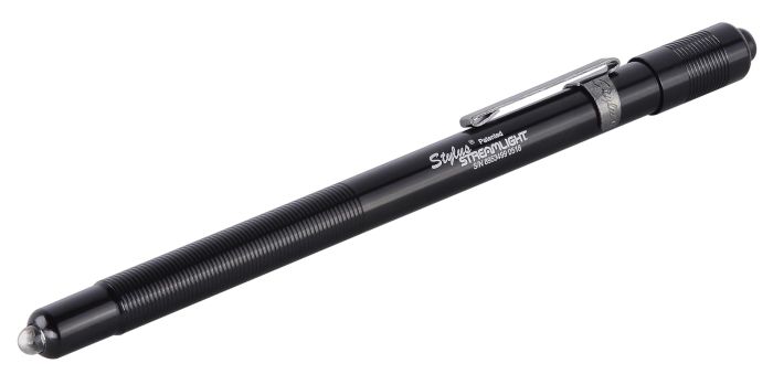Streamlight 65006 Stylus Red LED Pen Light - 2 Lumen, Black, Includes 3 AAAA Batteries