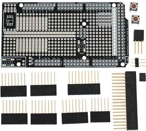 MEGA PROTOSHIELD for ARDUINO High Performance Expansion Board for Rapid Prototyping and Development