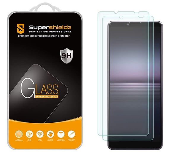 Supershieldz 2 Pack Tempered Glass Screen Protector for Sony Xperia 10 III Anti Scratch Bubble Free