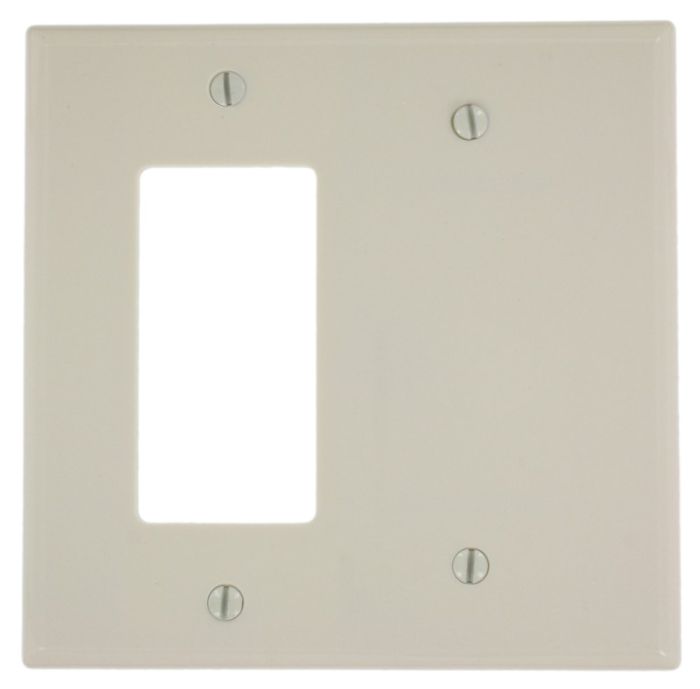 Leviton 80608-T LA WP 2G Blank/Deco Midway Strap Mount - Durable Electrical Solution