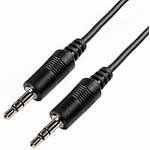 Buy Cables Unlimited AUD-1100-50: 50ft 3.5mm Male to Male Stereo Cable - High-Quality Black Audio Cable