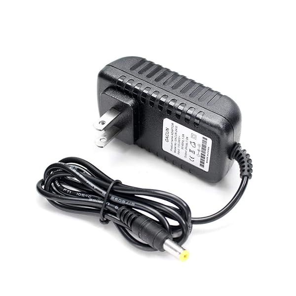 24V 1A Power Supply Adapter - Durable AC to DC Charger for 100-240V, Compatible with 5.5x2.5mm/2.1mm Plugs