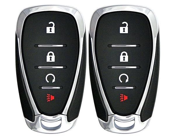 2X New Replacement Keyless Key Fob Compatible with and Fit for Select Chevrolet Vehicles. HYQ4AA 315 MHz