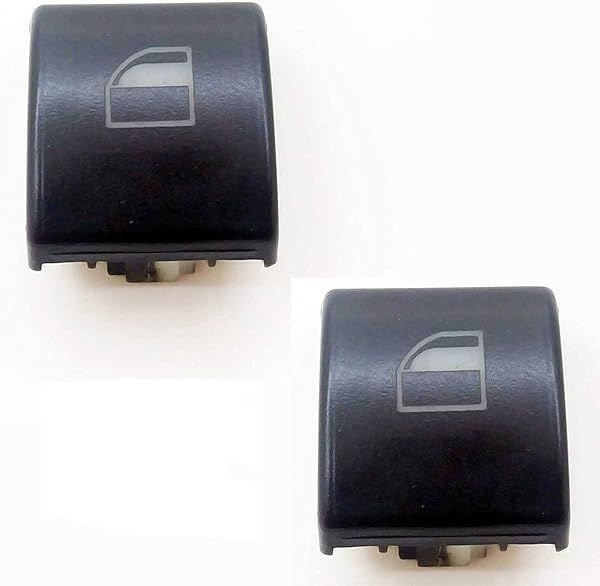 2X Power Window Switch Cover Replacement for BMW E46 E90 X5 X3 - OEM 661316902175 & 61318381509