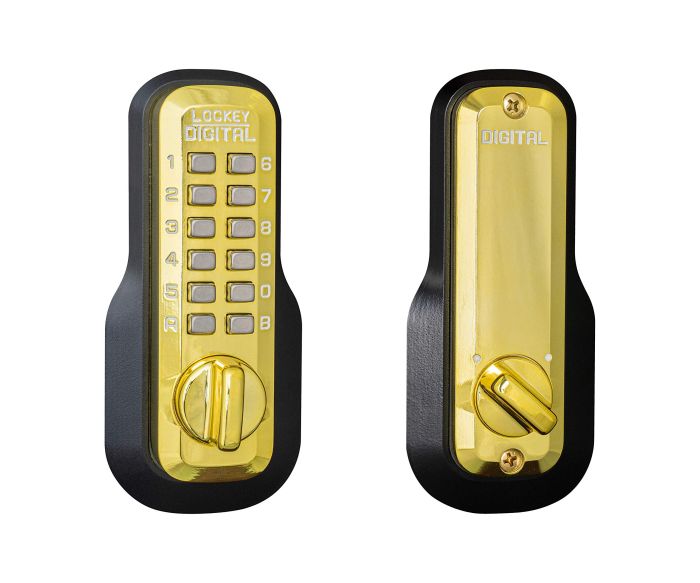 Secure Your Home with M210BB Keyless Mechanical Deadbolt - Easy Installation & Enhanced Safety
