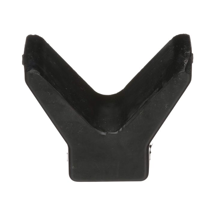Seachoice Molded Y Bow Stop - Black Boat Trailer Accessory (2x2x3/8 in) for Enhanced Stability