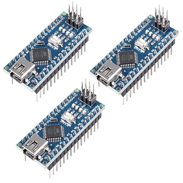 3pcs V3.0 328P Micro Controller Board Module USB Development Board Atmel 328P-AU 5V 16MHz CH340G for Arduino Projects