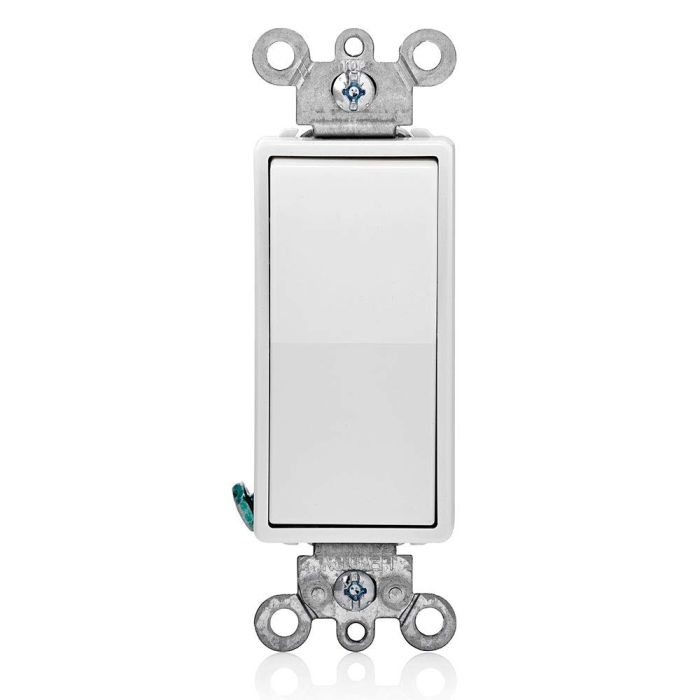 Leviton 05604 15 Amp 4-Way Decora Switch - Reliable White Light Control for Your Home