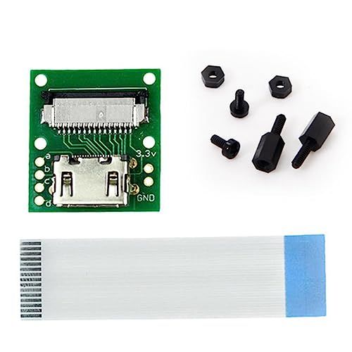 Chenyang 2 Pack HDMI to CSI Adapter for Raspberry Pi Camera Module with 5cm Flat Ribbon Cable