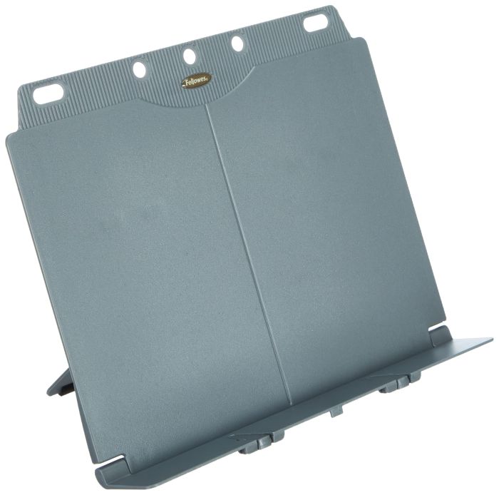 Fellowes 21140 Booklift Copyholder - Stylish Metallic Silver for Easy Reading & Writing
