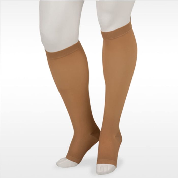 Juzo Basic 4411AD Knee-High Open Toe Compression Stocking 20-30mmHg - Comfort & Support