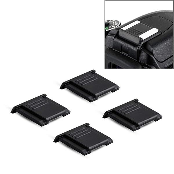 4PCS Camera Hot Shoe Cover Caps for Nikon & OM-1, LUMIX GH6, GR IIIx - Protect Your Gear!