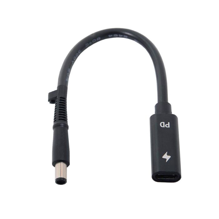 Type C USB-C to DC 7.4x5.0mm Power Cable for HP Laptops - Fast PD Charging 18-20V