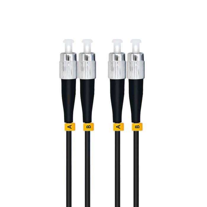 Jeirdus 20M SC to SC 10G OM3 Outdoor Armored Duplex Fiber Optic Cable Jumper - 50/125 Multimode Patch Cord 65FT