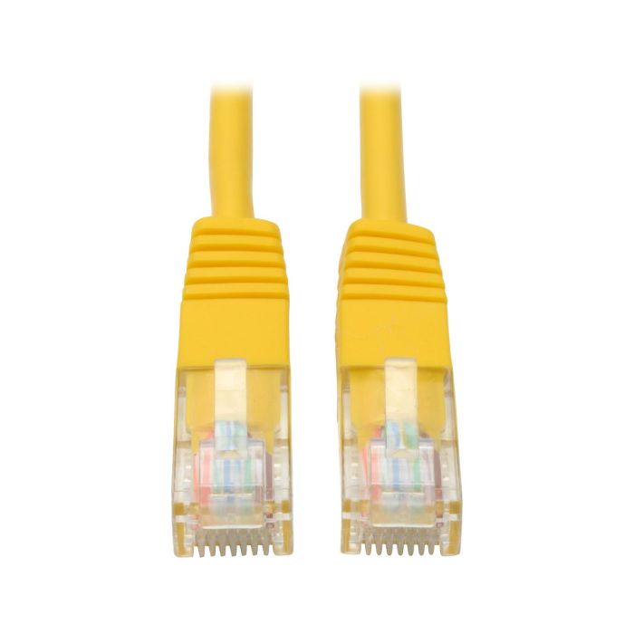 Tripp Lite Cat5e 350MHz Yellow Patch Cable 14ft (RJ45 M/M) - High-Speed Networking Solution