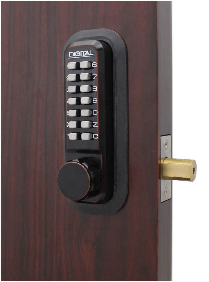 2210OIL Mechanical Keyless Deadbolt: Secure Your Home with Ease