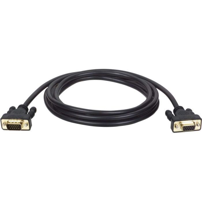 Tripp Lite 25-ft VGA Monitor Extension Cable (HD15 M/F) - Black | High-Quality Video Connection