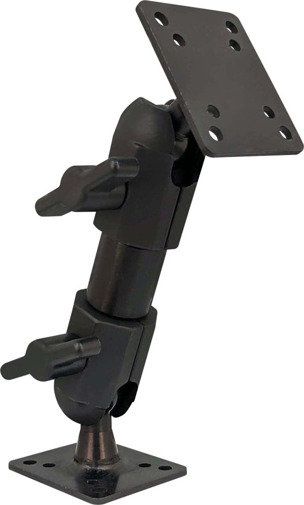Panavise 727-06 Slimline Pedestal Mount: 6-Inch Small Foot for Versatile Positioning