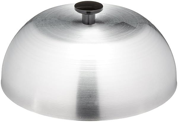6-Inch Aluminum Grill Basting Cover: Perfect Hamburger Dome for Melting Cheese