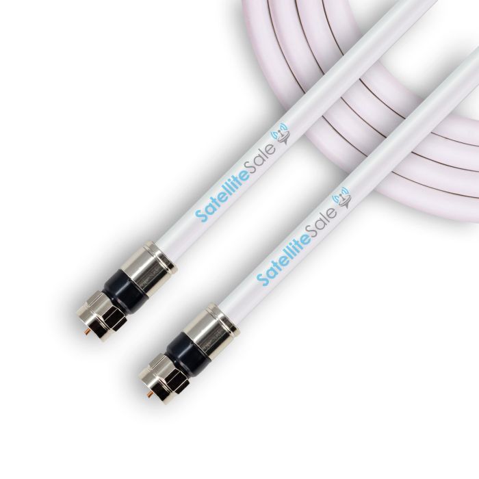 Buy 25ft SatelliteSale RG-6/U Coaxial Cable - 75Ohm F-Type Connector for Indoor/Outdoor Use