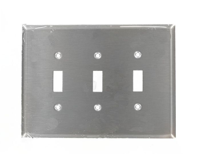 Leviton 84111-40 SS WP 3G TGL Oversized: Durable Electrical Solution for Your Needs