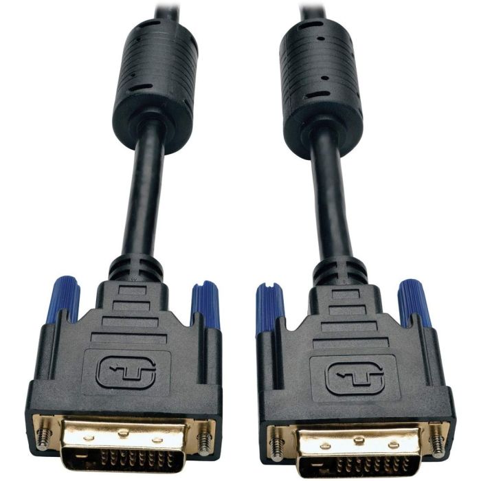 Tripp Lite 50-ft DVI Dual Link Cable (DVI-D M/M) - High-Quality Digital Monitor Cable in Black