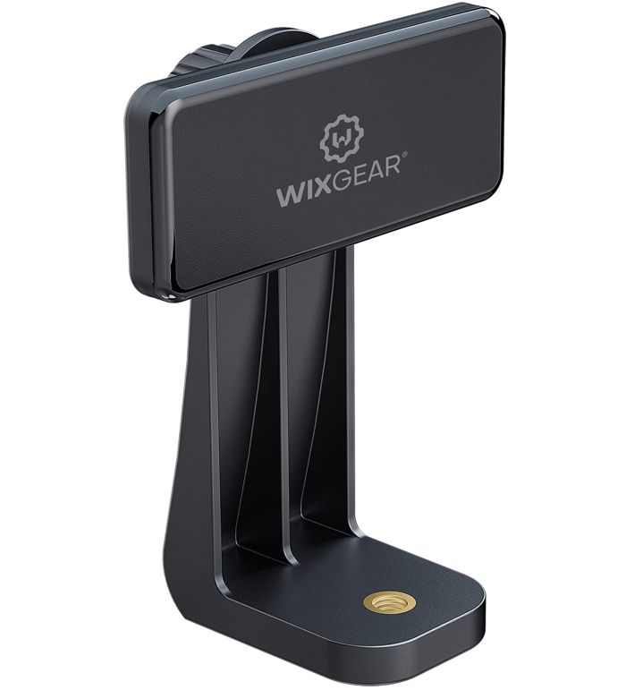 WixGear Magnetic Tripod Mount: Strong Phone Holder for iPhone & Android Devices