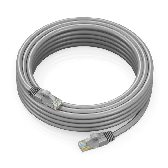 Maximm Cat 6 Ethernet Cable 50ft - High-Speed 10Gbps LAN & Internet Patch Cable - UTP, 550MHz, Gray