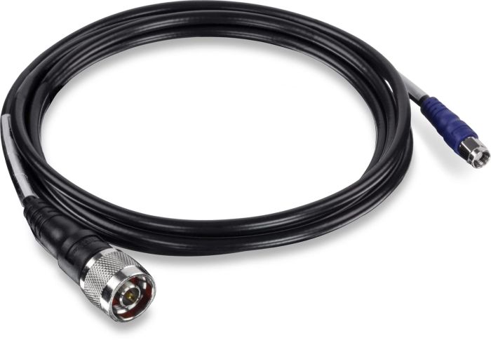 Buy TRENDnet 6.5ft Reverse SMA to N-Type Male Weatherproof Connector Cable - NDAA Compliant, Black TEW-L202