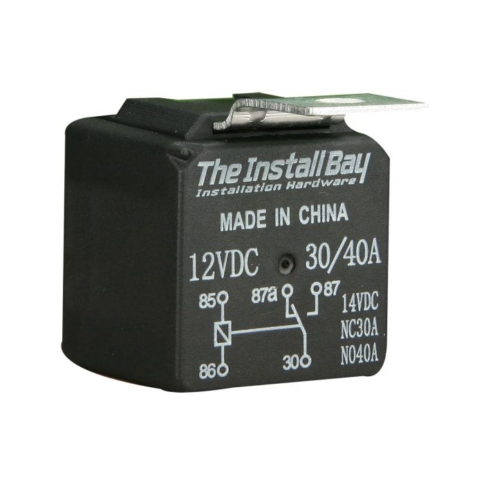 Buy Install Bay Economy Relay 12 Volt 30/40 Amp - RL3040 for Reliable Performance