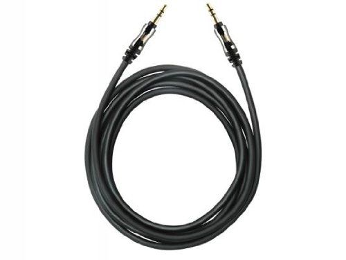 Scosche I635 6-Foot 3.5mm Auxiliary Audio Cable - Premium Black Hookup for Superior Sound