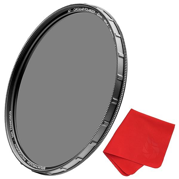 77mm X2 CPL Circular Polarizing Filter - AGC Optical Glass, MRC8 Coatings, Weather Sealed - Breakthrough Photography