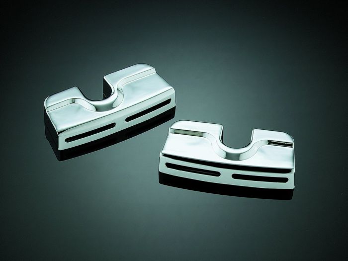 Upgrade Your Harley: Kuryakyn 8323 Scorpion Spark Plug Covers for 1999-2017 Twin Cam - Chrome & Black