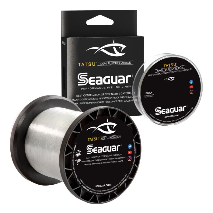 Seaguar Tatsu 100% Fluorocarbon Fishing Line 8lbs 200yds - Ultimate Strength & Performance