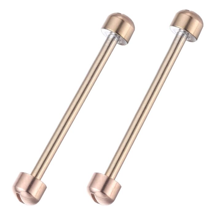 Buy Hemobllo 2 Pcs Watch Screw Tube - 16mm, 18mm, 20mm, 22mm Lug Pins for Watch Repair & Strap Connection