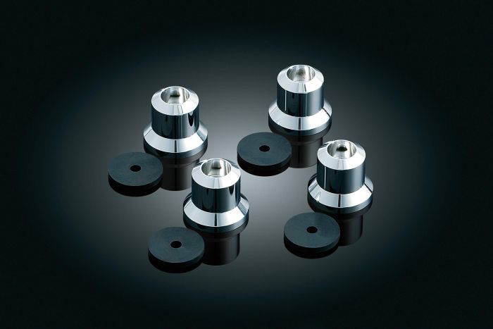 Upgrade Your Honda Gold Wing GL1800: Kuryakyn 7154 Chrome Luggage Rack Risers (2001-2019)